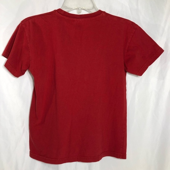 Kids London England Short Sleeve Red Tee - Picture 2 of 6